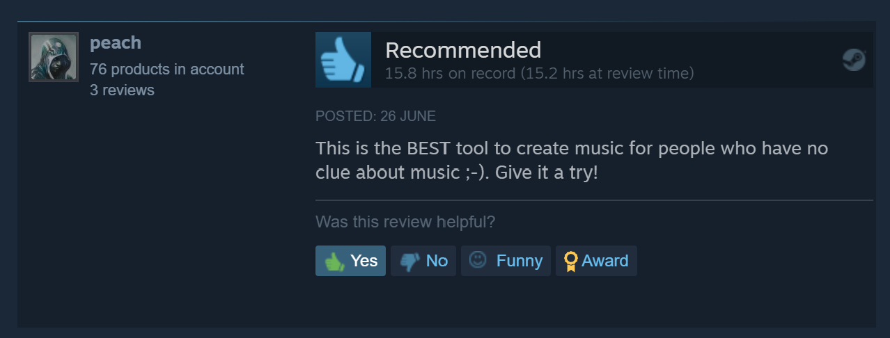 1BITDRAGON Desktop user testimonial 01