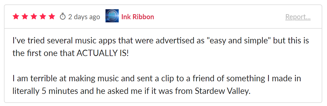 1BITDRAGON Desktop user testimonial 01